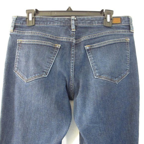 Womens Mid Rise Straight Leg Jeans Sz 10 Petite - Picture 6 of 13